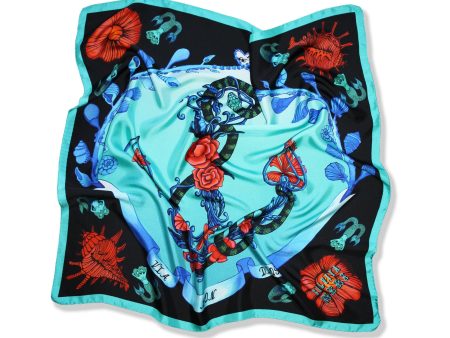 Via Con Dios Silk Scarf By Silviya Neri Fashion