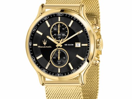 Maserati Epoca Gold Chronograph For Discount