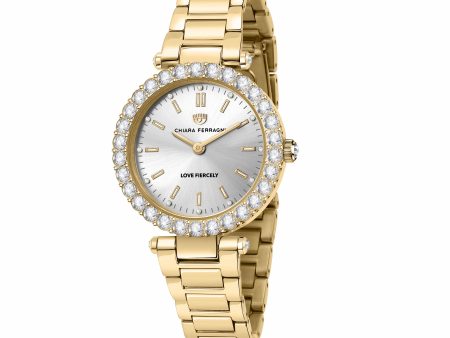 Chiara Ferragni LadyLike Gold Watch For Sale