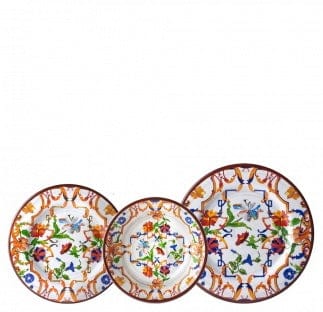 Mario Luca Giusti Pancale White Dinner Plate Set of 6Pcs Discount