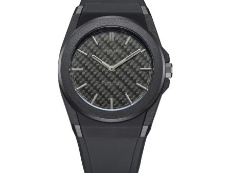 D1 Milano Carbonlite Carbon 40.5mm Watch Fashion