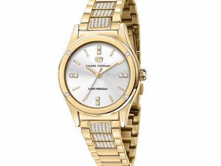 Chiara Ferragni Contemporary Gold Watch Cheap