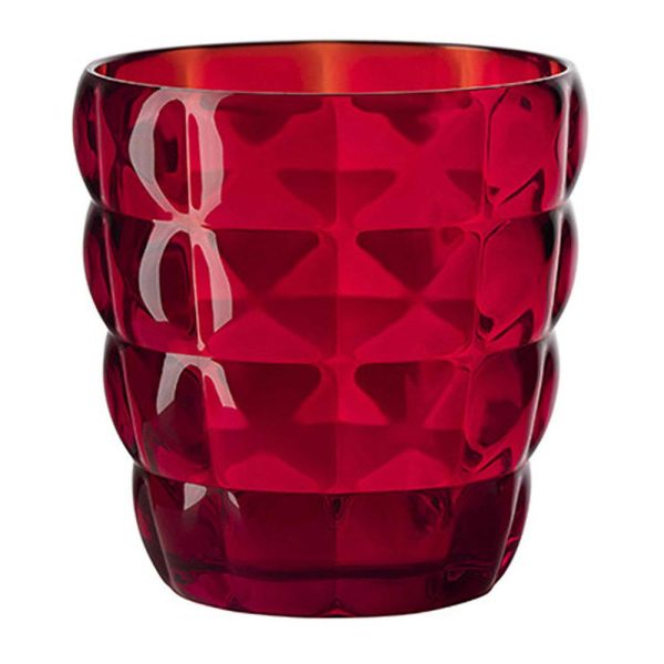 Mario Luca Giusti Diamante Set of 2 Tumblers Red For Discount