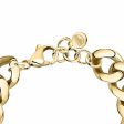 Chiara Ferragni Chain Collection Gold Bracelet For Cheap