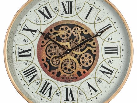 Est 1983 Round Moving Cogs Wall Clock For Sale