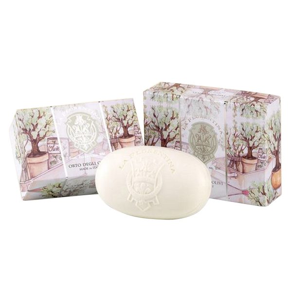 La Florentina Garden Olive Bar Soap 300g Set of 3Pcs Online now