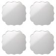 Mario Luca Giusti Acrylic Coasters Set of 4 Pcs Clear Cheap