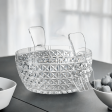 Mario Luca Giusti Churchill Clear Salad Bowl with Serving For Cheap