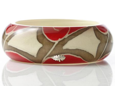 Antonella Piacenti Batik Bangle 925 Silver on Sale