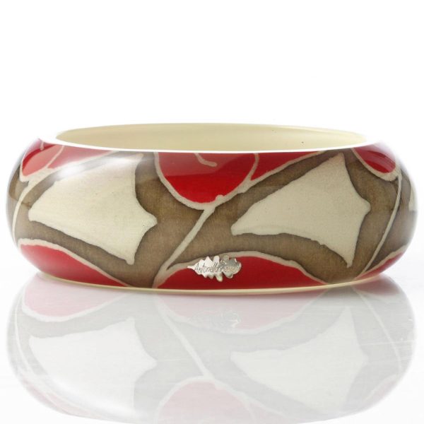 Antonella Piacenti Batik Bangle 925 Silver on Sale