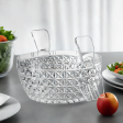 Mario Luca Giusti Churchill Clear Salad Bowl with Serving For Cheap