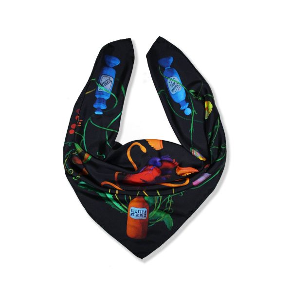 Philtre d Amour Silk Scarf By Silviya Neri Online Hot Sale